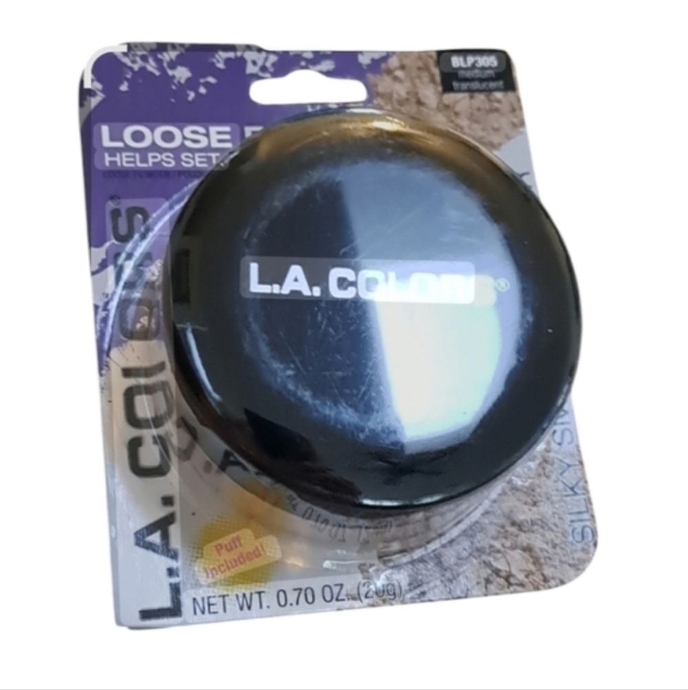 L.A. Colors Loose Powder Medium Translucent BLP305 NIB - Picture 3 of 3